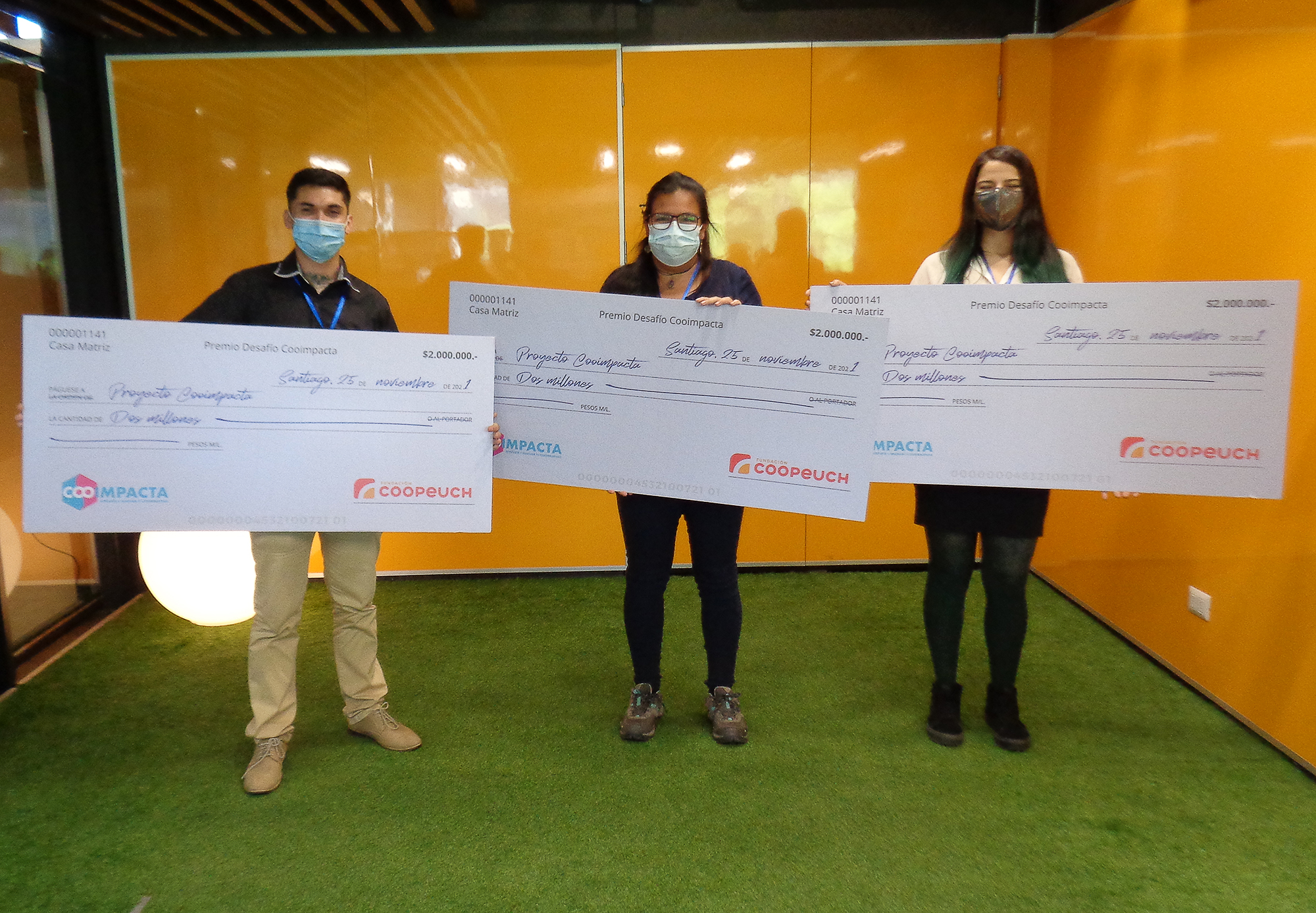 Fundación Coopeuch junto a Duoc UC premiaron proyectos con impacto positivo y negocios asociativos Fundación Coopeuch junto a Duoc UC premiaron proyectos con impacto positivo y negocios asociativos